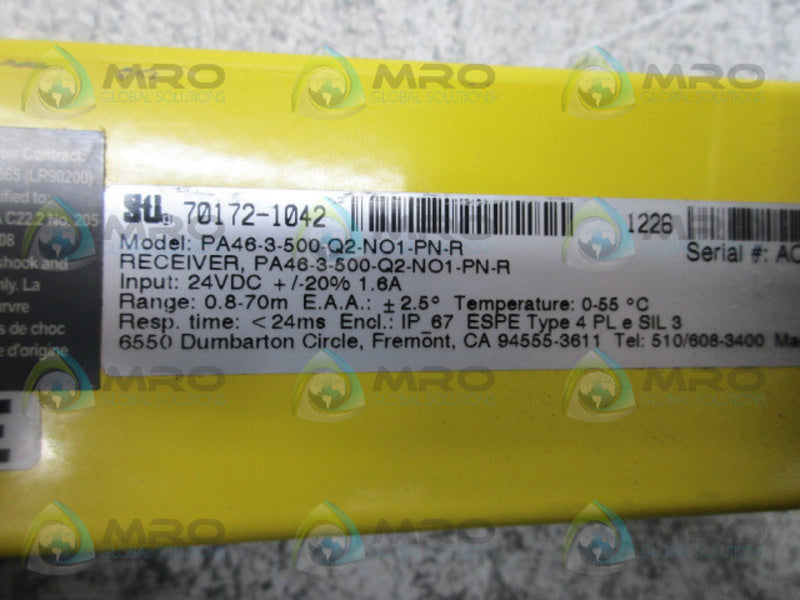 STI PA46-3-500-Q2-N01-PN-R RECEIVER UNMP