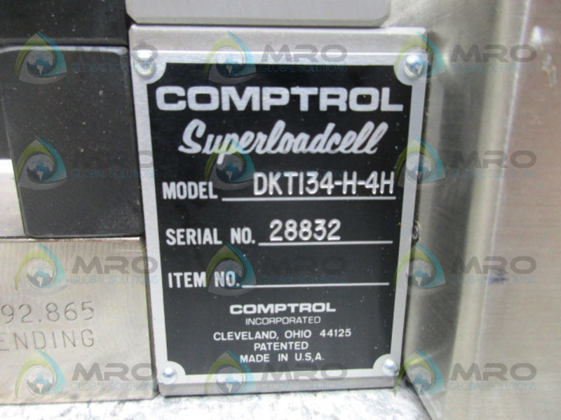 COMPTROL DKT134-H-4H SUPER LOAD CELL NSNP