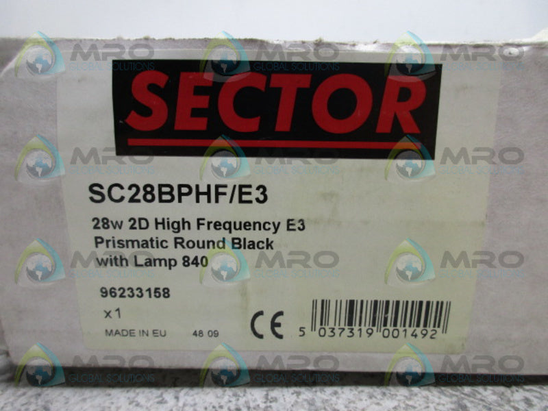 SECTOR SC28BPHF/E3 HIGH FREQUENCY E3 WITH LAMP NSMP