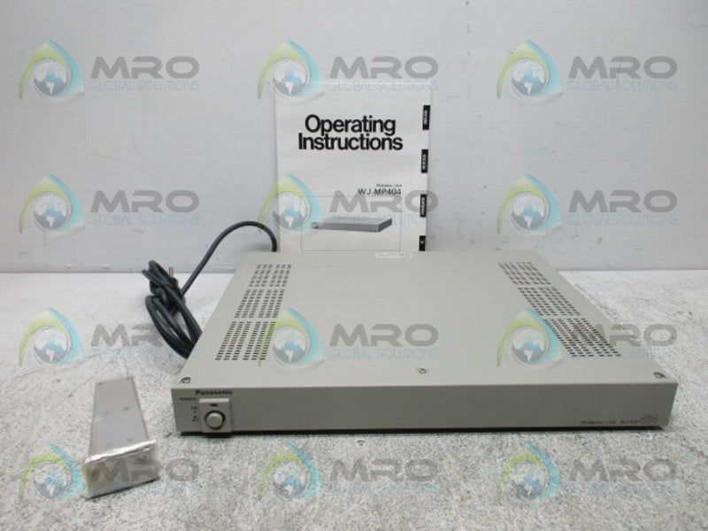 PANASONIC WJ-MP404/G MULTIPLEX UNIT NSMP