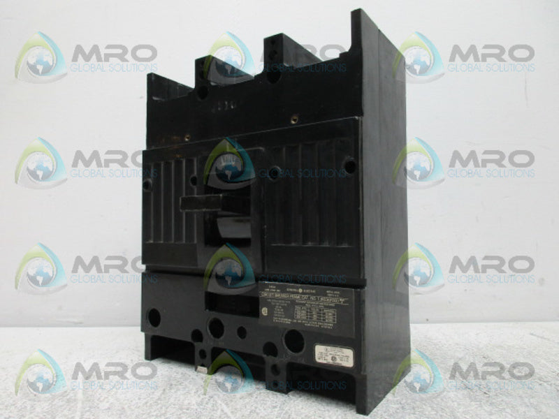 GENERAL ELECTRIC TJK636F00 MOD 5 CIRCUIT BREAKER NSNP