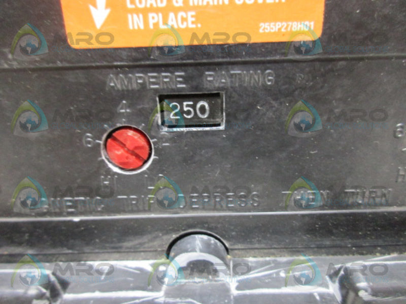 CUTLER HAMMER LA3250PR 250A CIRCUIT BREAKER NSNP