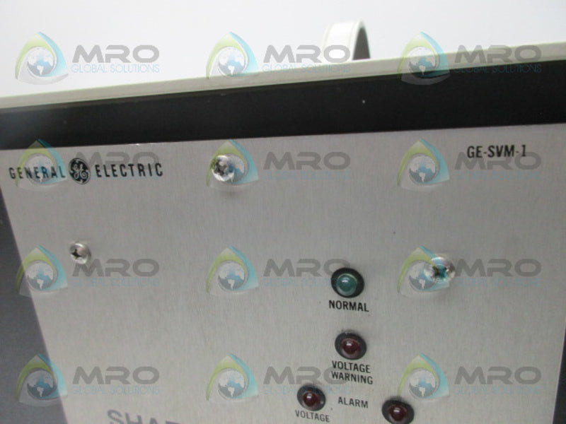 GENERAL ELECTRIC GE-SVM-1 SHAFT VOLTAGE MONITOR NSNP