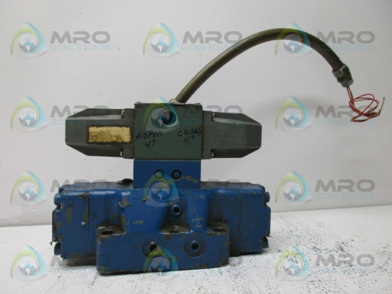 REXROTH 4WEH20G4/W110-60NS/5 DIRECTIONAL VALVE UNMP