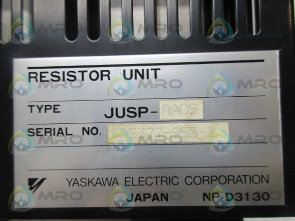 YASKAWA JUSP-RAOS RESISTOR UNIT UNMP