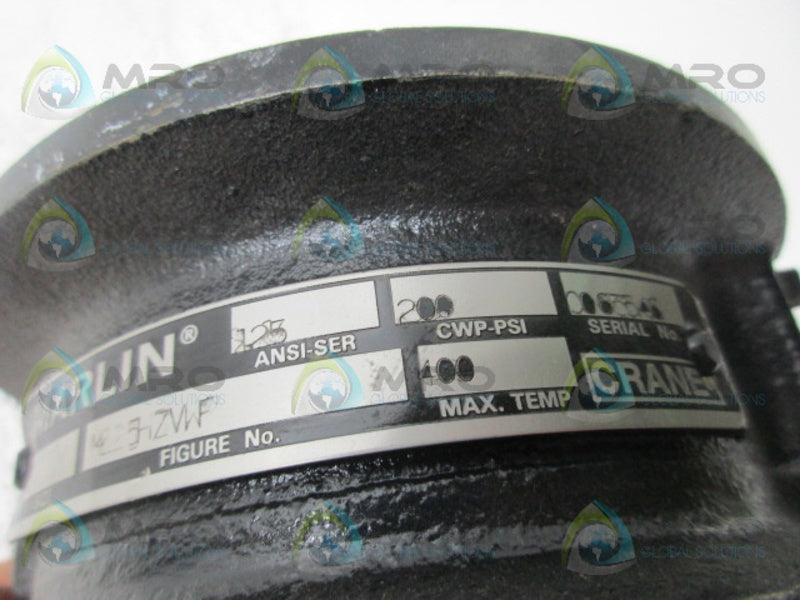 CRANE MARLIN M125HZVWF 3" CHECK VALVE NSNP