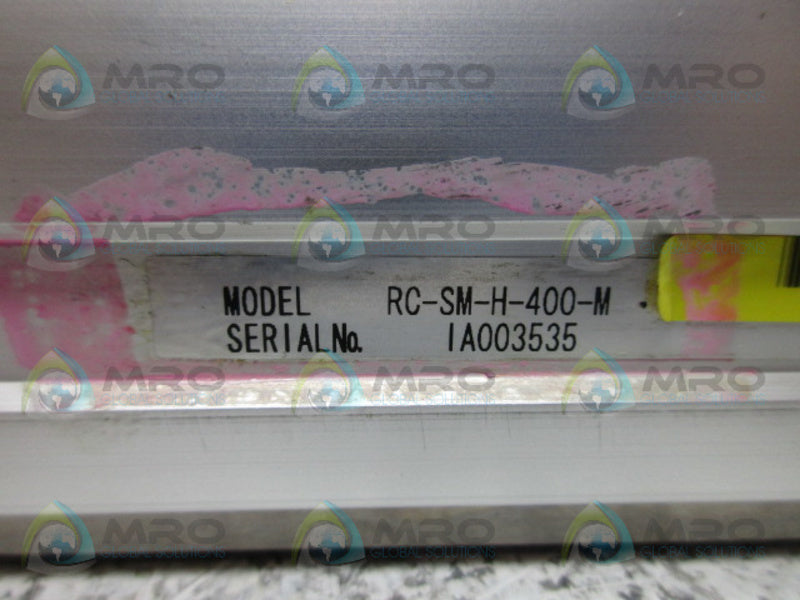 ROBO CYLINDER RC-SM-H-400-M LINEAR ACTUATOR UNMP