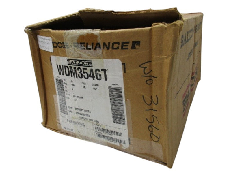 BALDOR WDM3546T 1HP 1725RPM WASHDOWN DUTY MOTOR NSMP