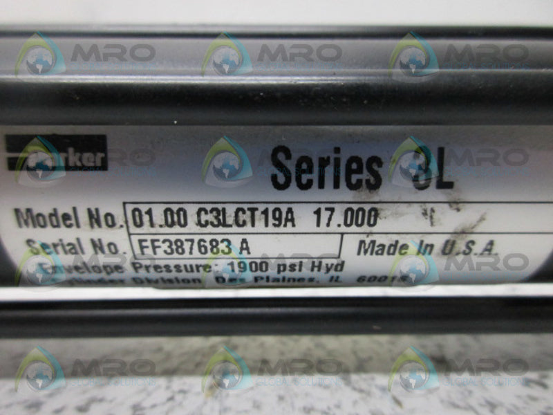 PARKER 01.00C3LCT19A17.000 SERIES 3L CYLINDER NSNP