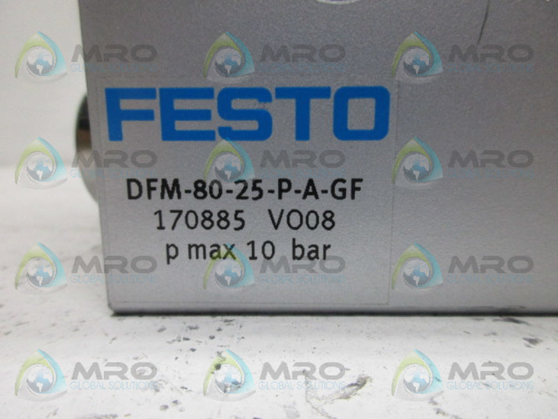 FESTO DFM-80-25-P-A-GF GUIDED DRIVE NSNP