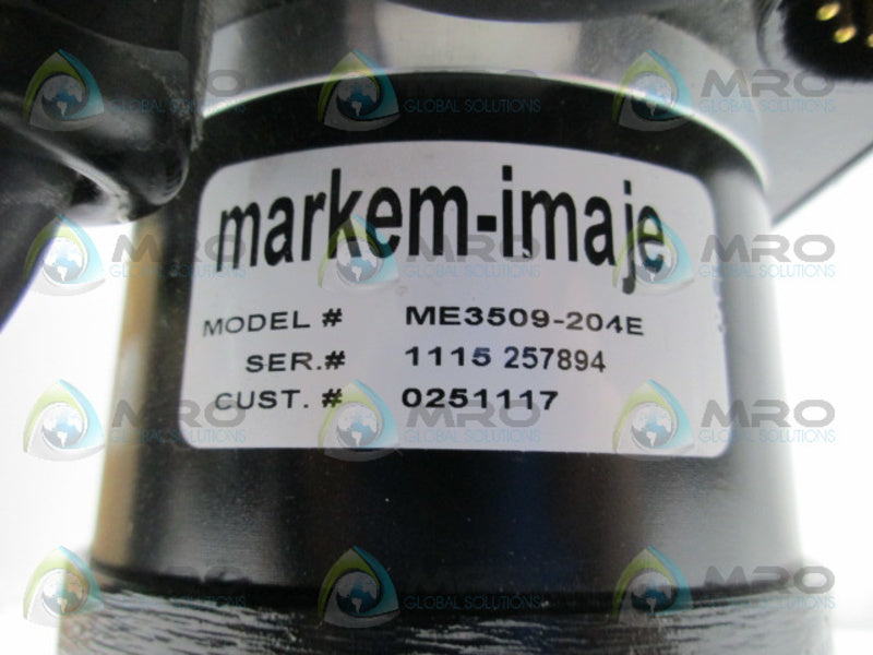 MARKEM  ME3509-204E  LASER PRINTER  UNMP