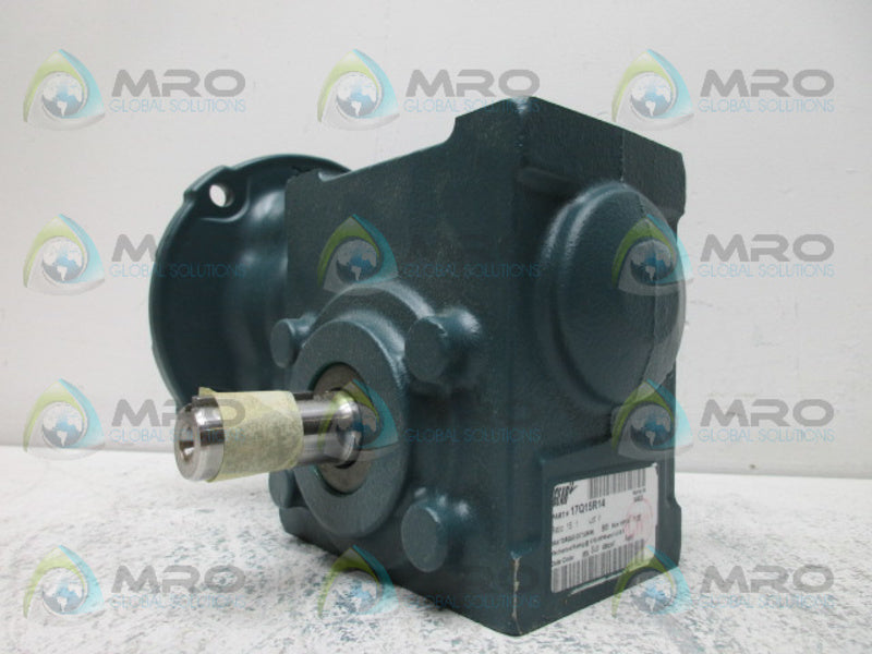 DODGE 17Q15R14 RATIO 15:1 GEAR REDUCER NSMP