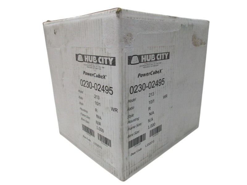 HUB CITY 0230-02495 213 RATIO 10:1 GEAR REDUCER NSFS