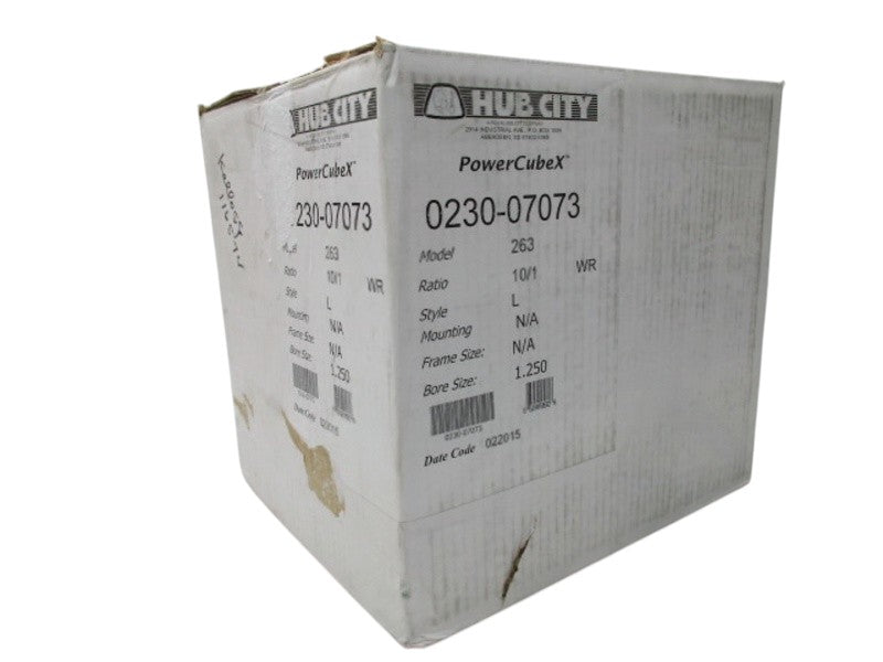 HUB CITY 0230-07073 263 RATIO 10:1 GEAR REDUCER NSFS