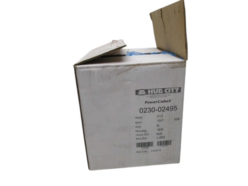 HUB CITY 0230-02495 213 RATIO 10:1 GEAR REDUCER NSMP