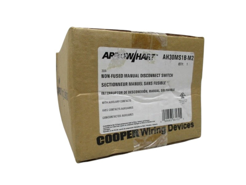 ARROWHART AH30MS1B-M2 DISCONNECT SWITCH FATORY SEALED