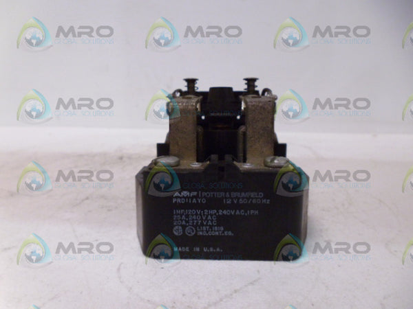 POTTER & BRUMFIELD PRD11AYO RELAY UNMP