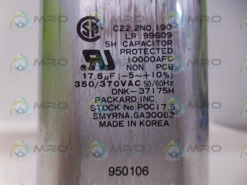 PACKARD POC17.5 CAPACITOR NSMP