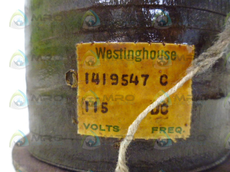WESTINGHOUSE 1419547 C COIL UNMP