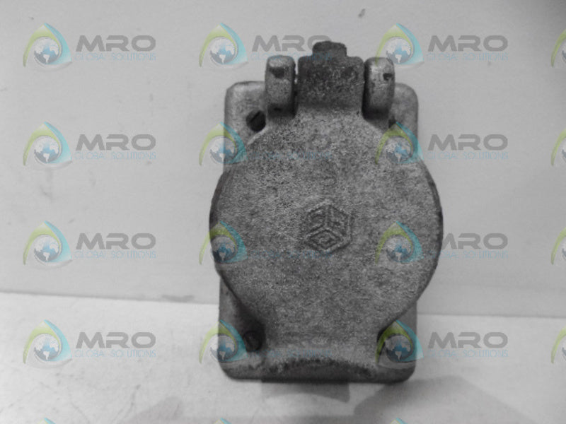 CROUSE-HINDS BRD-6303 EXPLOSION PROOF RECEPTACLE COVER NSNP