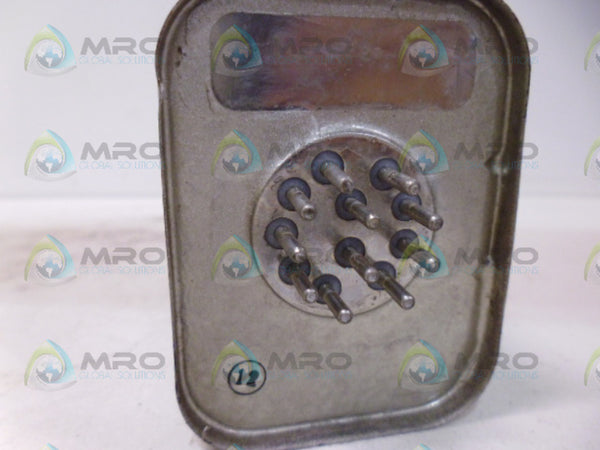 PANALARM 53LH-SR-125VDC RELAY UNMP