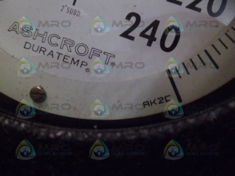 ASHCROFT RK2C GAS THERMOMTER (20-240F) NSNP