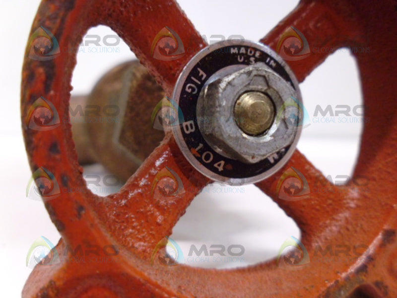 STOCKHAM B-104 GATE VALVE NSNP