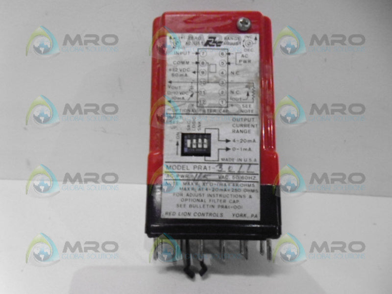 RED LION CONTROLS  PRA1-3011 FREQUENCY CONVERTER UNMP
