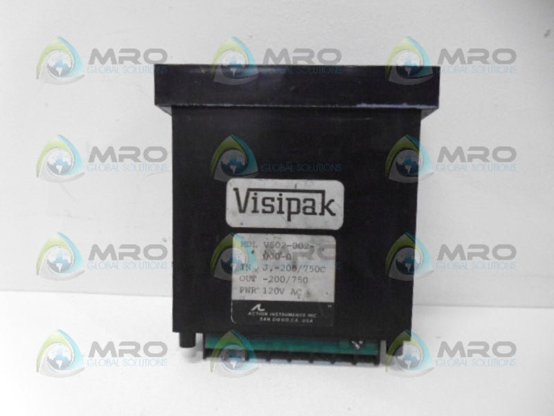 VISIPAK C502-002-000-0 PANEL METER UNMP