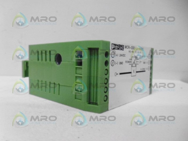 PHOENIX CONTACT MCR-S50/U/1-4/DC CURRENT TRANSFORMER NSMP