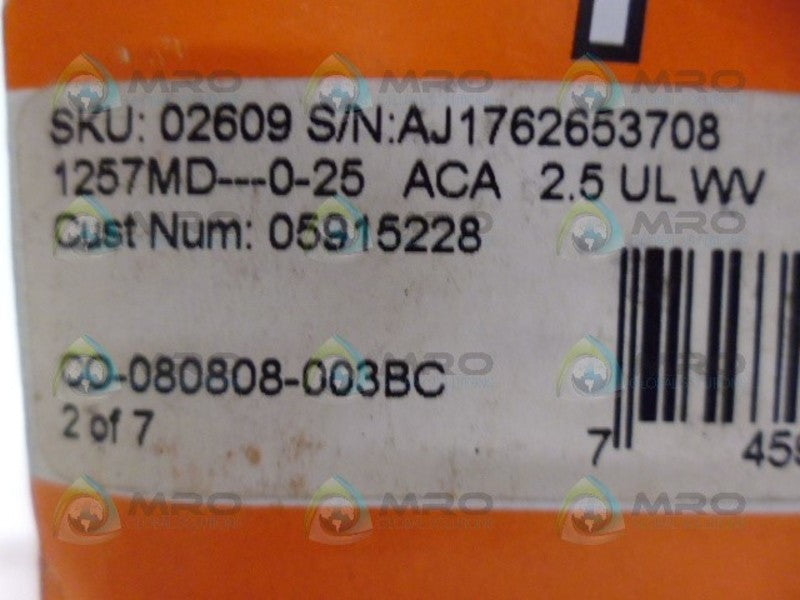 SIMPSON 1257MD PANEL METER (0-25A) NSMP