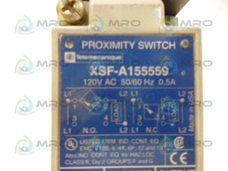 TELEMECANIQUE XSF-A155559 PROXIMITY SWITCH UNMP