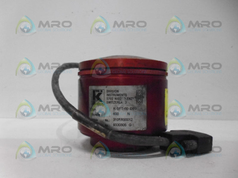 K-TRON K-SFT-60 TRANSDUCER LOAD CELL NSNP