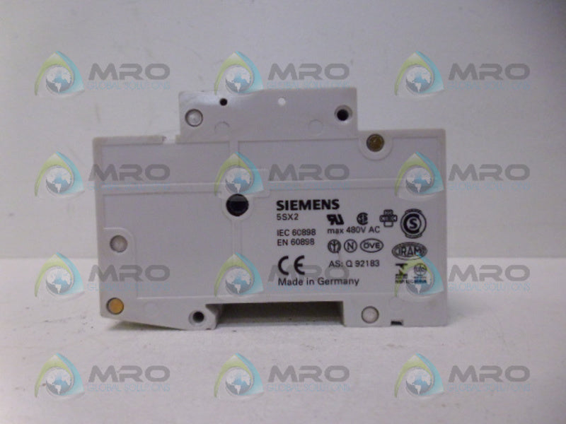 SIEMENS 5SX2325-7 CIRCUIT BREAKER 25A NSNP