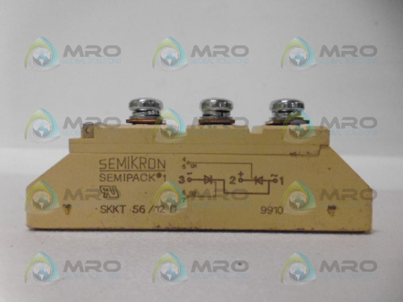 SEMIKRON SKKT56/12D THYRISTOR MODULE UNMP