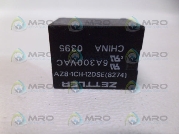 ZETTLER AZ8-1CH-12DSE RELAY UNMP