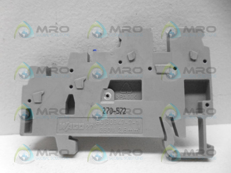 WAGO 270-572 TERMINAL BLOCK NSNP