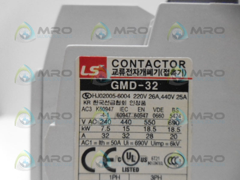 LSIS GMD-32 CONTACTOR NSMP