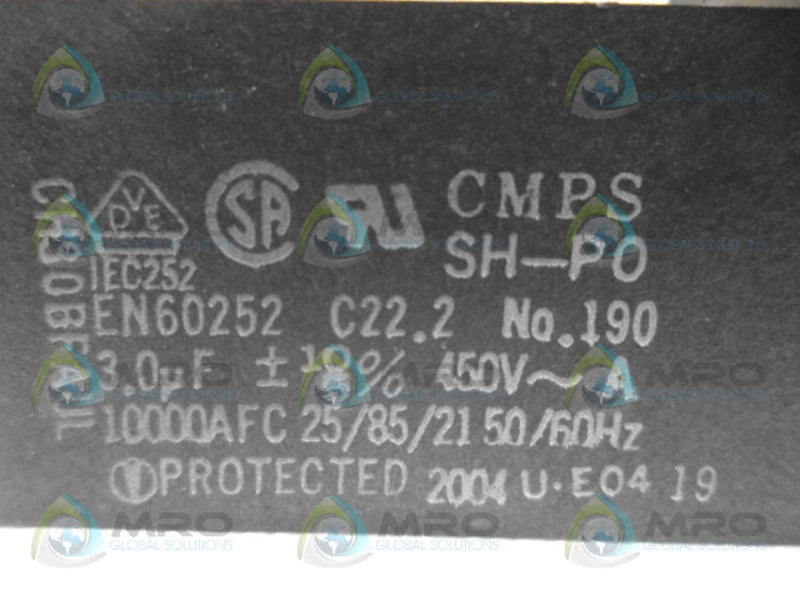 ORINTAL MOTOR CMPS SH-PO CH30BFAUL CAPACITOR UNMP