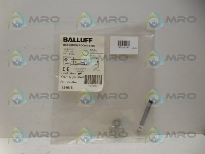 BALLUFF BESM08MG1-POC60F-S49G INDUCTIVE SENSOR NSMP