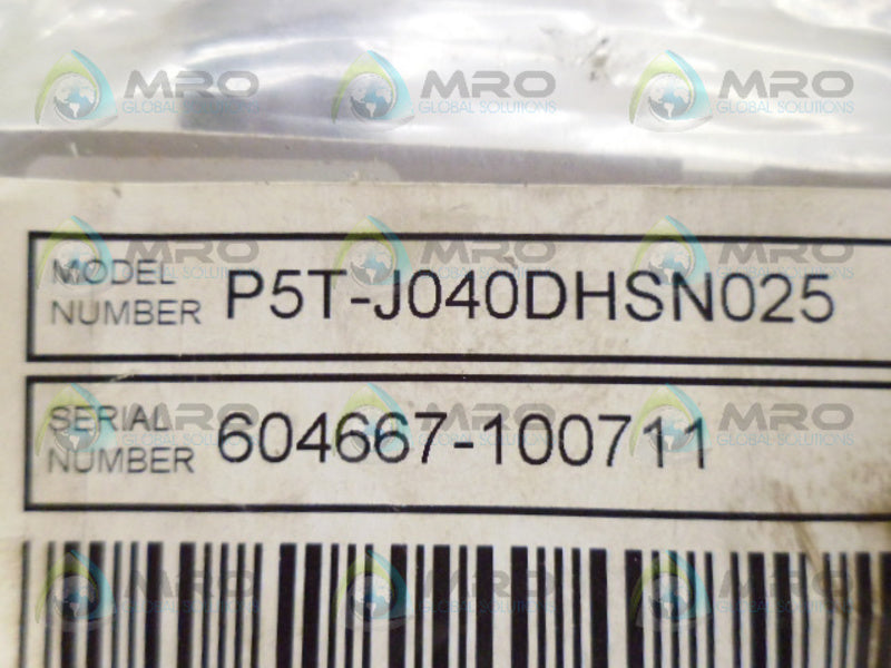 PARKER P5T-J040DHSN025 SHORT STROKE THRUSTER * NEW IN FACTORY BAG *