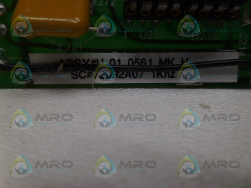 AJAX MAGNETHERMIC 72092A07 U-01-0561MK-H FAULT PROTECTION BOARD UNMP