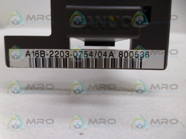 FANUC A16B-2203-0754/04A BOARD UNMP