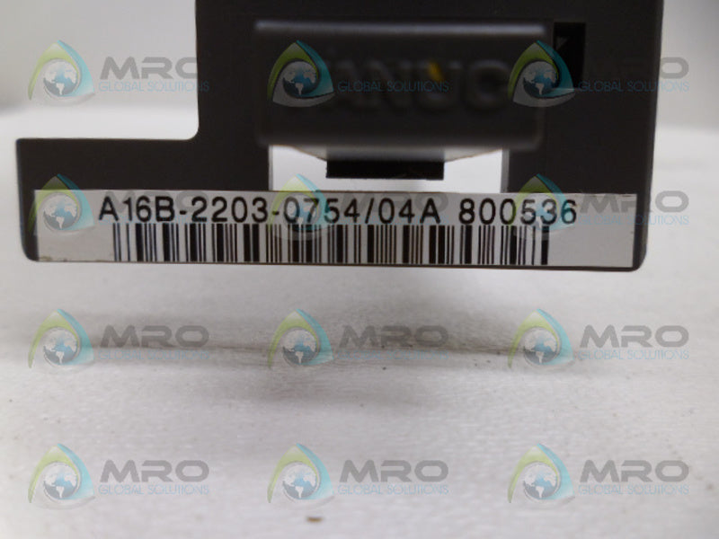 FANUC A16B-2203-0754/04A BOARD UNMP