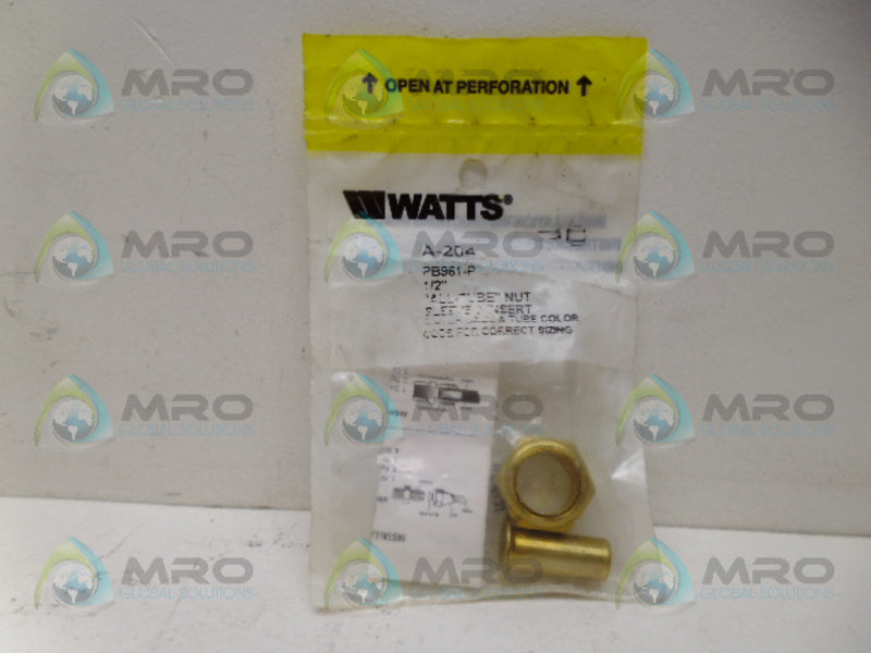 WATTS A-204 COMPRESSION NUT NSMP