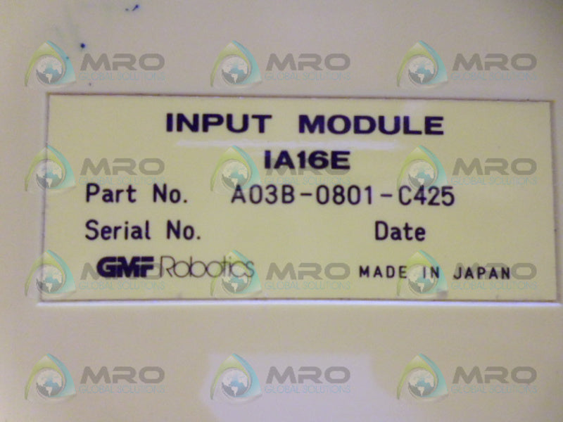 FANUC A03B-0801-C425 IA16E UNMP