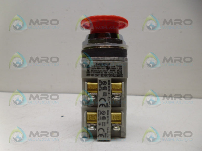 IDEC AVD322N-R EMERGENCY STOP NSMP