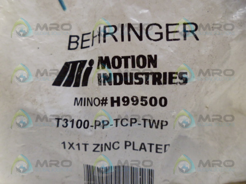 BEHRINGER T3100-PP-TCP-TWP CLAMP NSMP