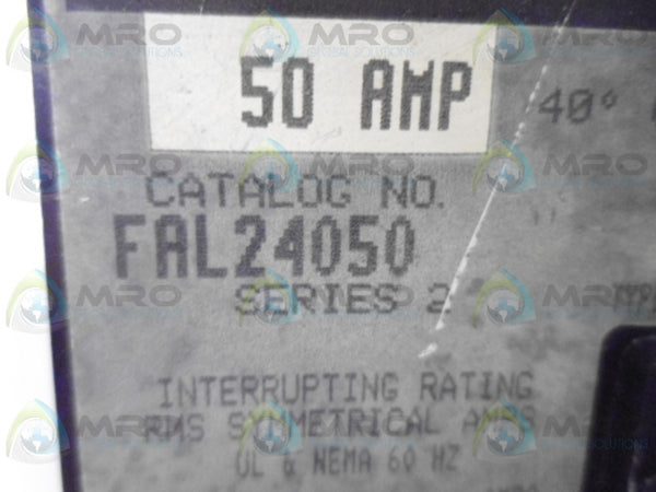SQUARE D FAL24050 50AMP CIRCUIT BREAKER NSNP