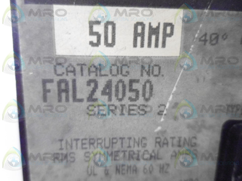 SQUARE D FAL24050 50AMP CIRCUIT BREAKER NSNP
